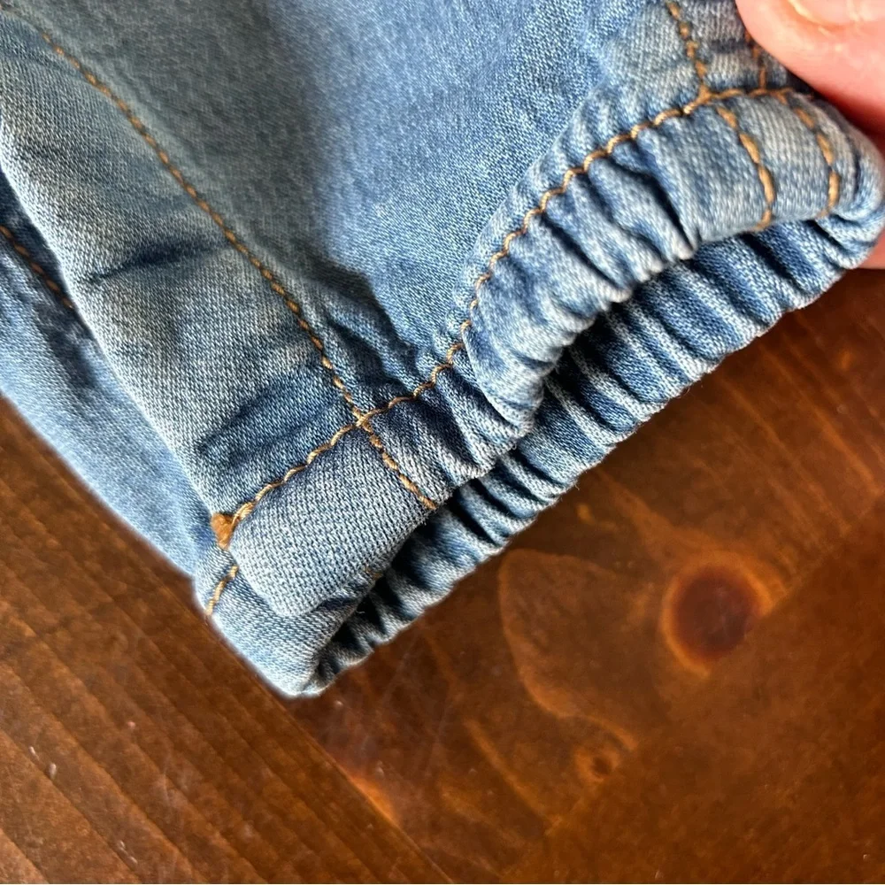 OshKosh Girl Denim Overalls. Size 24 months. - Picture 5 of 13